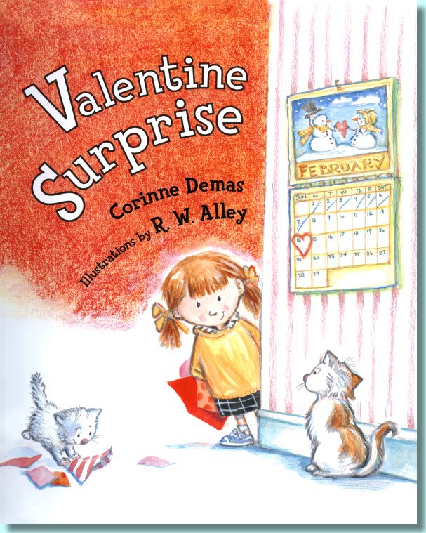 Lily (with some help from wonderful illustrator R.W. Alley) has been working on Valentines for sixteen years. #happyvalentinesday2024 corinnedemas.com/books/valentin… @JVNLA @ArianaPhilips