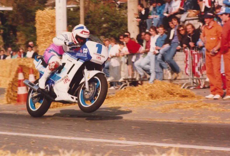 Michel Siméon 🇧🇪1️⃣🏁 #WheelieWednesday #Commitment @xaviersimeon10