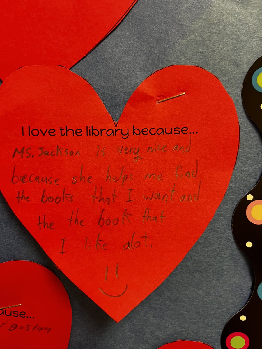 c_jackson78's tweet photo. On Valentine’s Day the Library and Librarian got a little love. @voigtlibrary https://t.co/Pmiy1ZOrgd
