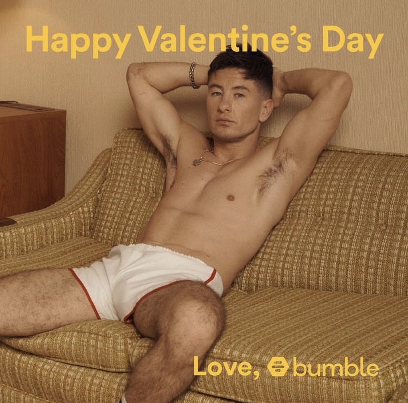 FilmUpdates's tweet photo. Barry Keoghan for new Bumble ad. https://t.co/GJkLrgrW27