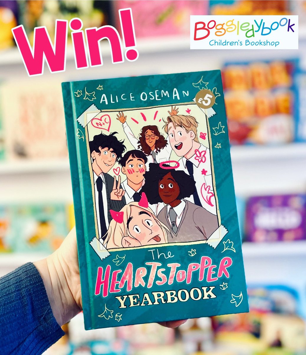 boggledybook's tweet photo. ♥️ BOOK GIVING DAY GIVEAWAY! ♥️

For International Book Giving Day we’ve got a gorgeous #Heartstopper Yearbook to give away! 🤗 

To enter, just love this post and comment with a heart emoji. Tags/shares very appreciated too 🥰 Enter on our Facebook, Instagram and X/Twitter for more chances to win!

#InternationalBookGivingDay #giveaway #choosebookshops

T&C’s
Closes midnight Mon 19 Feb, free postage UK only. One winner randomly selected. Not associated with Meta or X