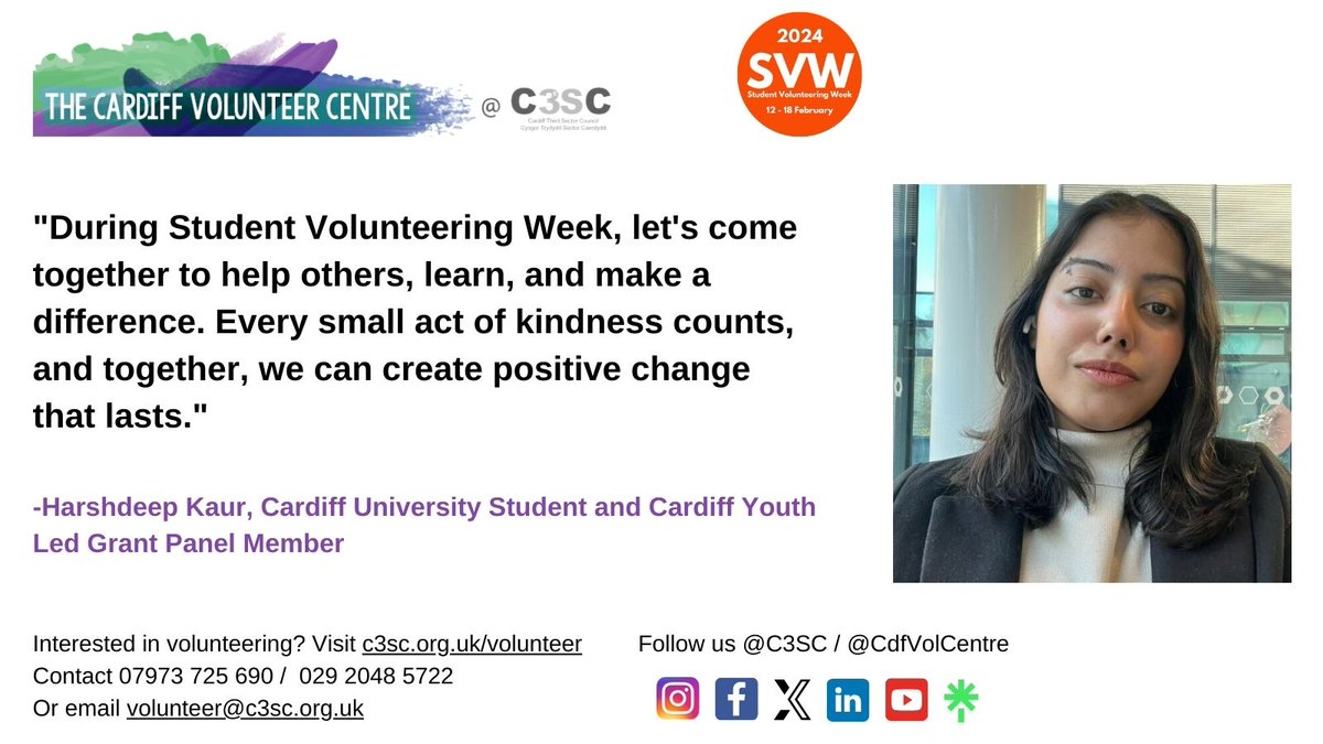 Cardiff Volunteer Centre @C3SC tweet media