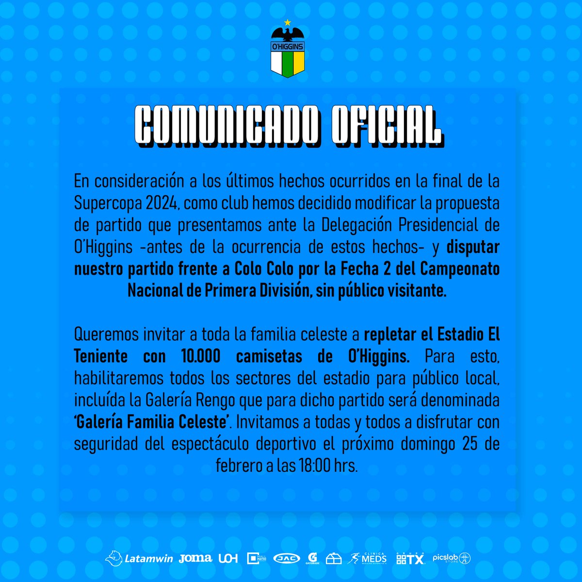 O'Higgins FC 🇧🇼 tweet media