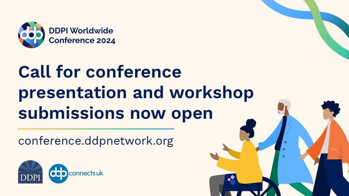 We are delighted to officially open the 2024 DDPI Worldwide Conference call for presentation and workshop submissions 🎉 

Our theme is DDP: Exploring Intersectionality. Find out more including how to send through your proposal on our website 👇 

buff.ly/3uykHLI