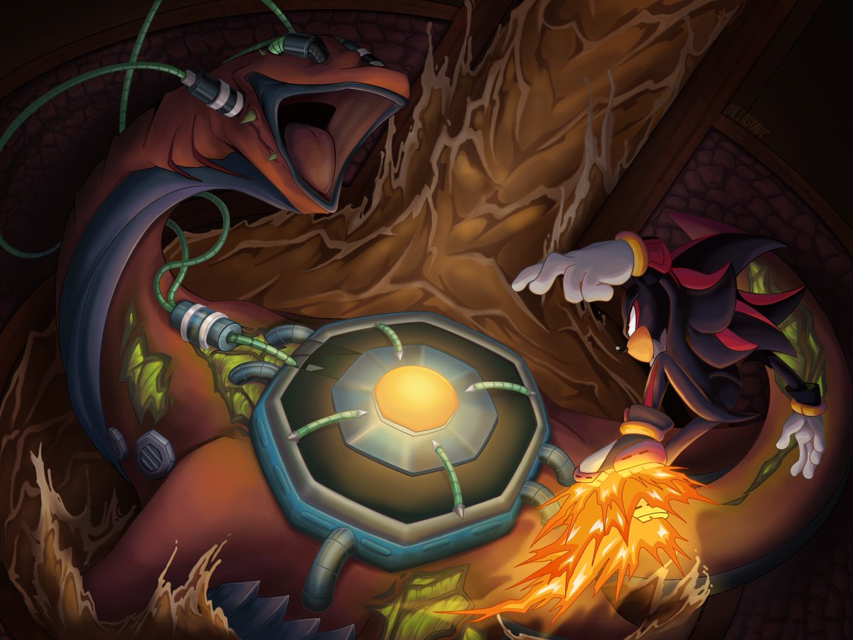 MesaSonic's tweet photo. “It was my place to live, but now I need your hand.“🦔🖤
A love letter to my favourite Sonic track, Supporting Me… for Biolizard. So glad it’s done!
#ShadowTheHedgehog #Biolizard #SonicAdventure2 https://t.co/7otACTiwkH
