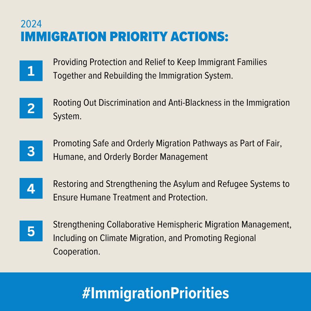 AmericasVoice's tweet photo. In the past year, over 330 Trump-era policies have been rescinded by the #BidenHarris admin, but there's still work to be done. 

The Blueprint Report analyzes #BidenPromises and reviews progress made, acknowledges areas for improvement, and outlines key actions for 2024. https://t.co/eUYUFcIjDC
