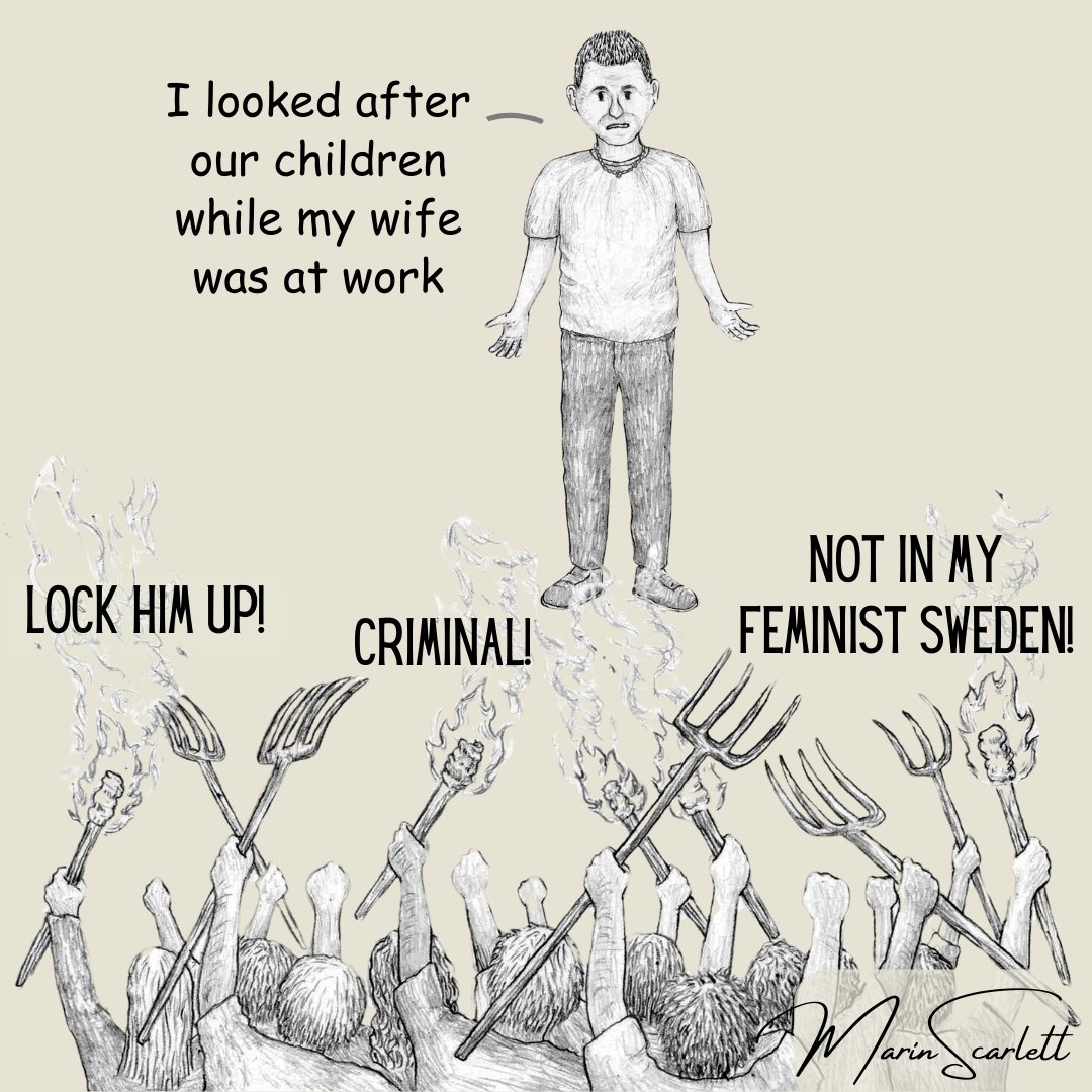 Happy Valentine's Day! Did you know the Nordic Model makes it illegal for sx workers to have relationships?

In Sweden, the husband of a sx worker is being charged for taking care of the home and children while his wife was at work.

This is HIS HOME. These are HIS CHILDREN.

1/2