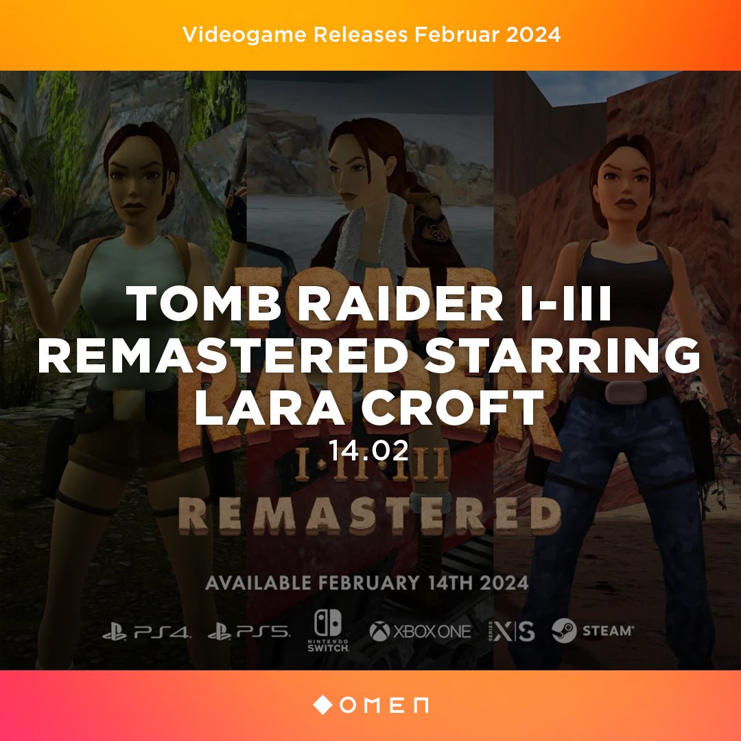OMENbyHP_de's tweet photo. Glaubt ihr, #LaraCroft will unser Valentine sein? 🥺

#GamerBae #GameRelease #TombRaiderRemastered #TombRaider #ValentinesDay #Valentinstag #BeMyValentine https://t.co/EMQQfjOrOi