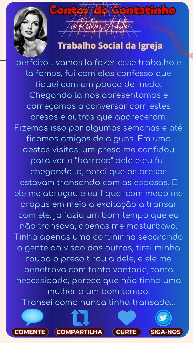 relatosadulto's tweet photo. Trabalho social
#igreja #deus #evangelizar #trabalhosocial #oracao #canivete #preso #cadeia #bonde https://t.co/QlXpdMpUdK