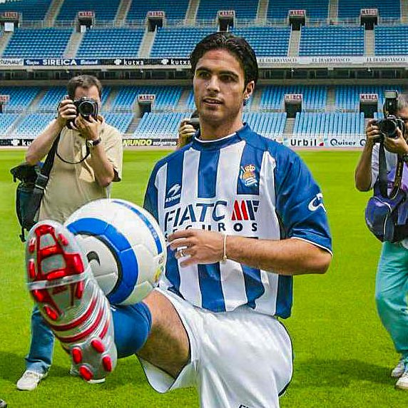 Mikel arteta real sociedad