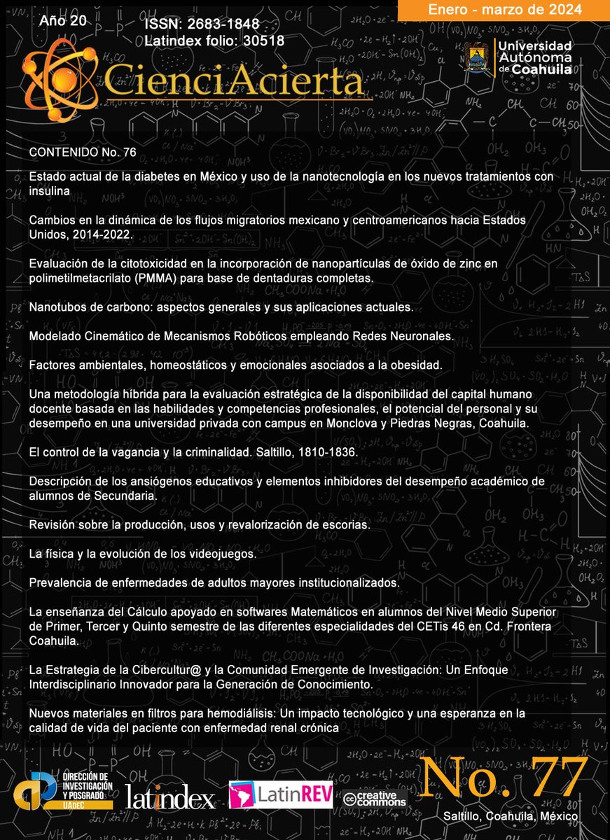 Dirección de Investigación y Posgrado UAdeC tweet media