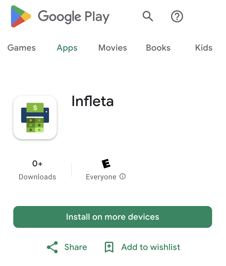impuestito_org's tweet photo. Che @Infleta_ar también está haciendo una Internal Test y proximamente una Closed Beta para la app de Infleta. Vayan a spammearlo con su email de Google Play Store para que los sume en futuros testeos https://t.co/pYNK8G3tHi