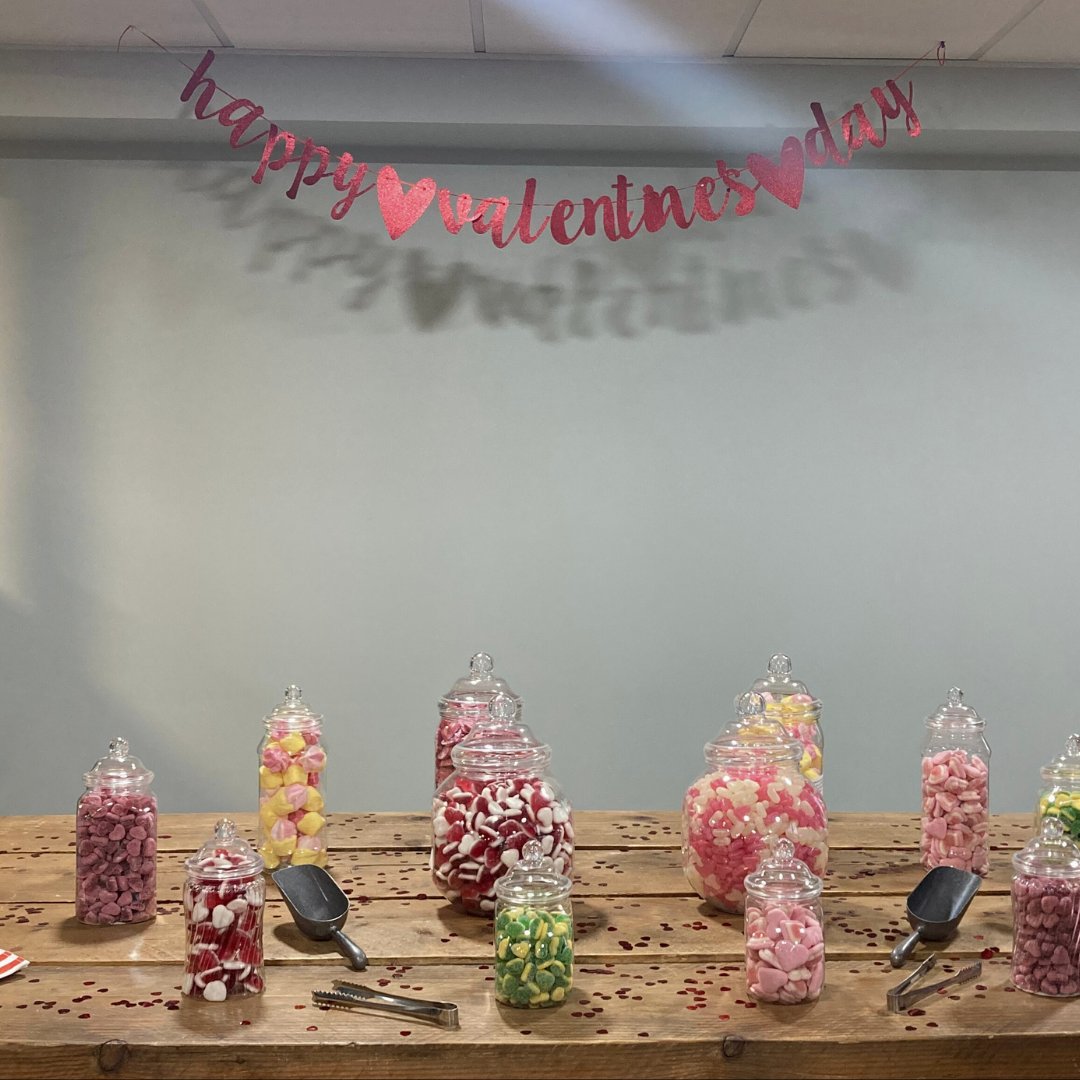 Goodman Masson (@goodman_masson) on Twitter photo Happy Valentine's Day❤️
It's been another sweet day here at Goodman Masson. We've been sharing the love with a selection of heart-shaped treats🍬
Learn more about working for us:
✉️internrecruitment@goodmanmasson.com
➡️bit.ly/3H5Q6YL Happy Valentine's Day❤️
It's been another sweet day here at Goodman Masson. We've been sharing the love with a selection of heart-shaped treats🍬
Learn more about working for us:
✉️internrecruitment@goodmanmasson.com
➡️bit.ly/3H5Q6YL