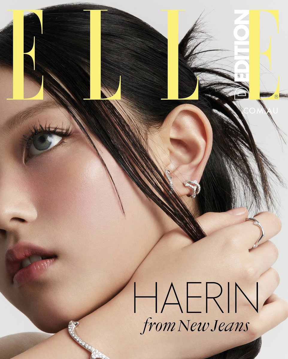 NewJeansBR_'s tweet photo. [📸] #HAERIN (@NewJeans_twt )em nova mídia para a Capa Digital da Edição de fevereiro da Elle Austrália.

#KANGHAERIN #강해린 #NEWJEANS #뉴진스 https://t.co/2UFiJI56A0