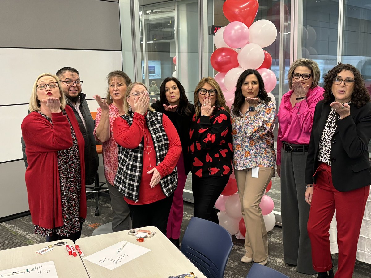 We can’t get enough of your love! Happy Valentine’s Day from the @R10Revenue Team! ❤️ 😘 ❤️ @Region10ESC @KaBe16178809 #StudentsServiceSolutions
