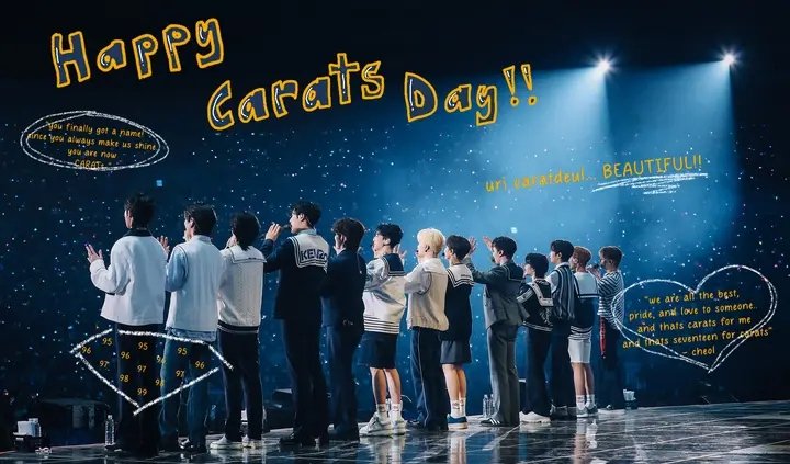 Imla1999's tweet photo. @pledis_17  celebrating 8 years being a carat💎
More years to go with them💎
#fighting #SEVENTEEN #CARATDAY #ValentinesDay https://t.co/15pSFVyQwX