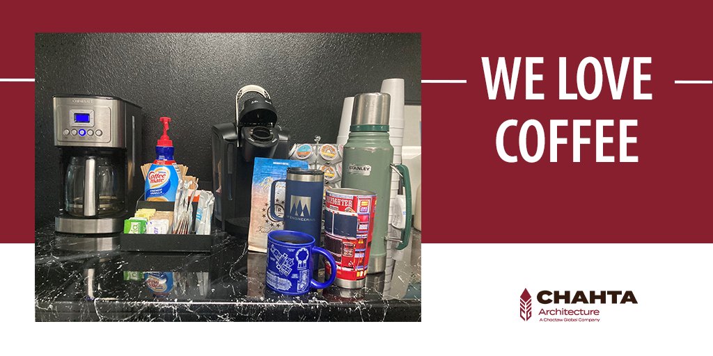 Chahta_Arch's tweet photo. We just wanted to share what our office loves today and everyday. Happy Valentine's Day! Thanks @blckriflecoffee for keeping us alert and upright. 😁#CHAHTAarchitecture #CHAHTAarch #okc #oklahoma #nativeamericanowned #nativeowned #blackriflecoffee #valentinesday #valentine2024 https://t.co/qqqwn2cmRL
