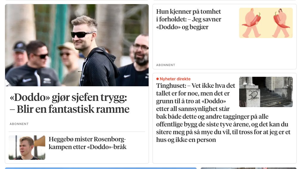 BrannPoeng's tweet image. «Doddo»-kjøret går