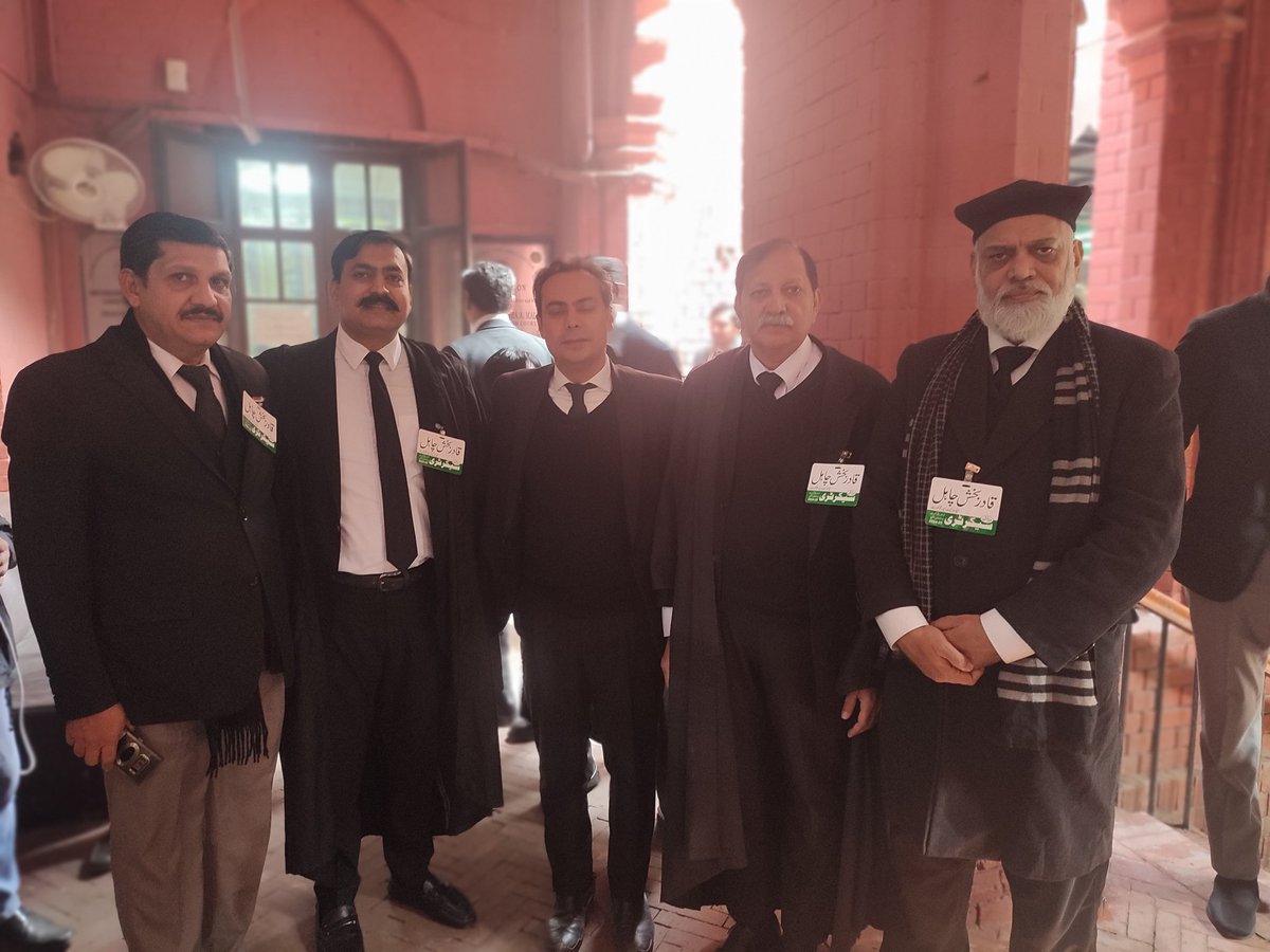 With Qadir Bakhish Chal Candidate for Secretary Lahore High Court Bar
