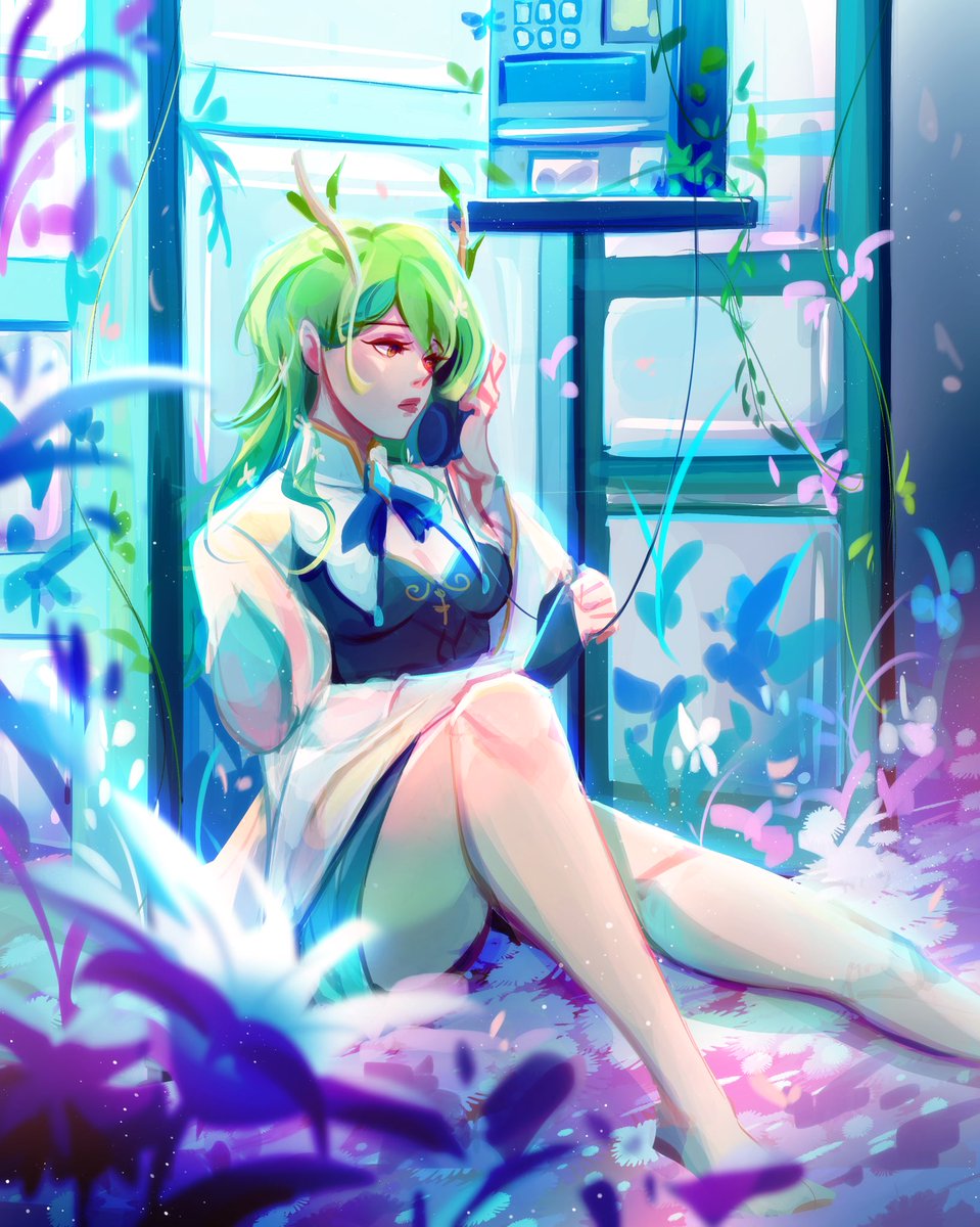 KitsbyTF's tweet photo. This image has been sitting in my head for waaaaaaay too long (*´艸`*) I need to get (/draw?) it out of my system🍃🌸

#FineFaunart https://t.co/ai2avxTiRg