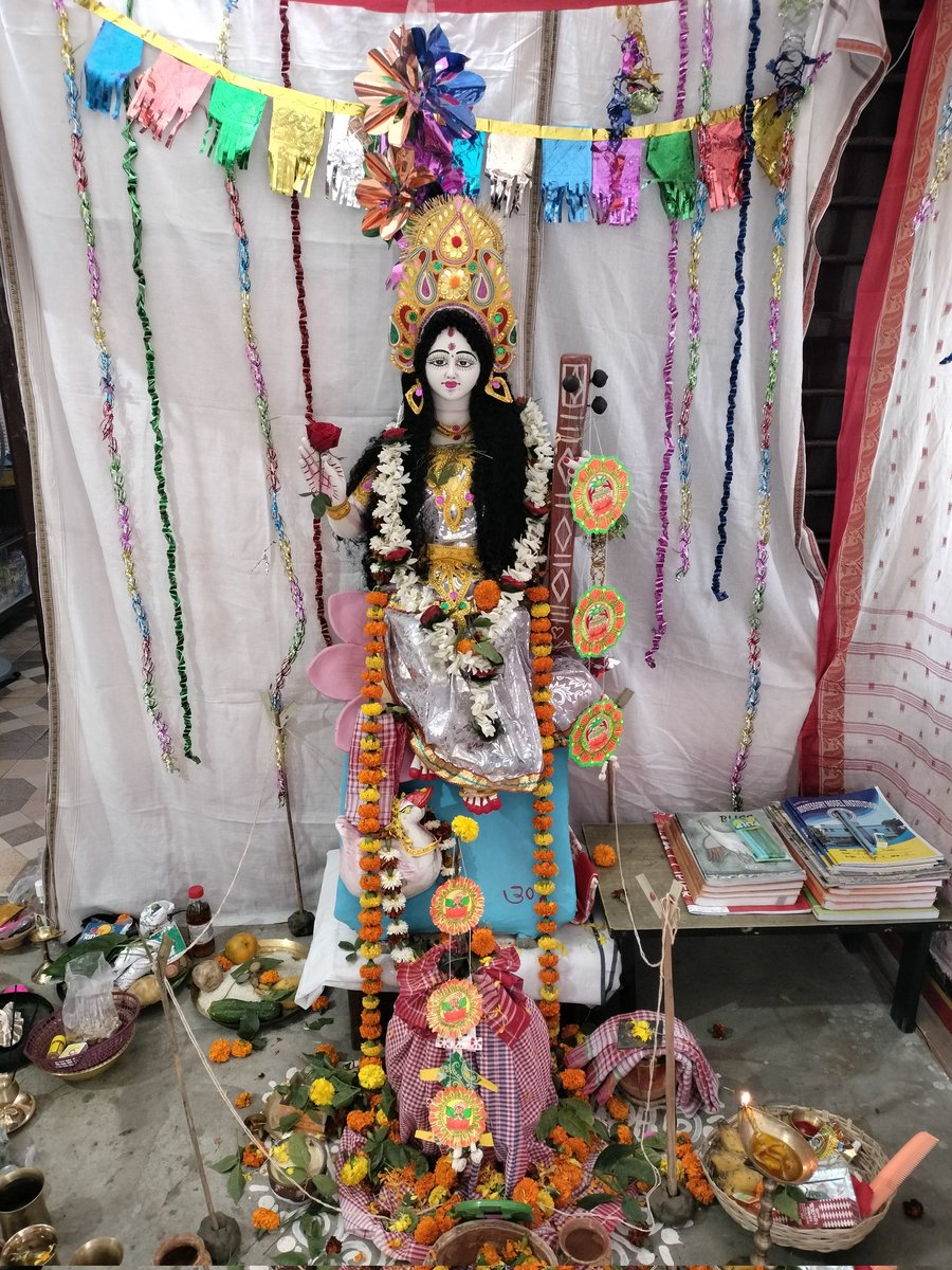 ArupKumarM42914's tweet photo. শুভ বসন্ত পঞ্চমী ও সরস্বতী পুজো শুভেচ্ছা https://t.co/wEtGG1OWkx