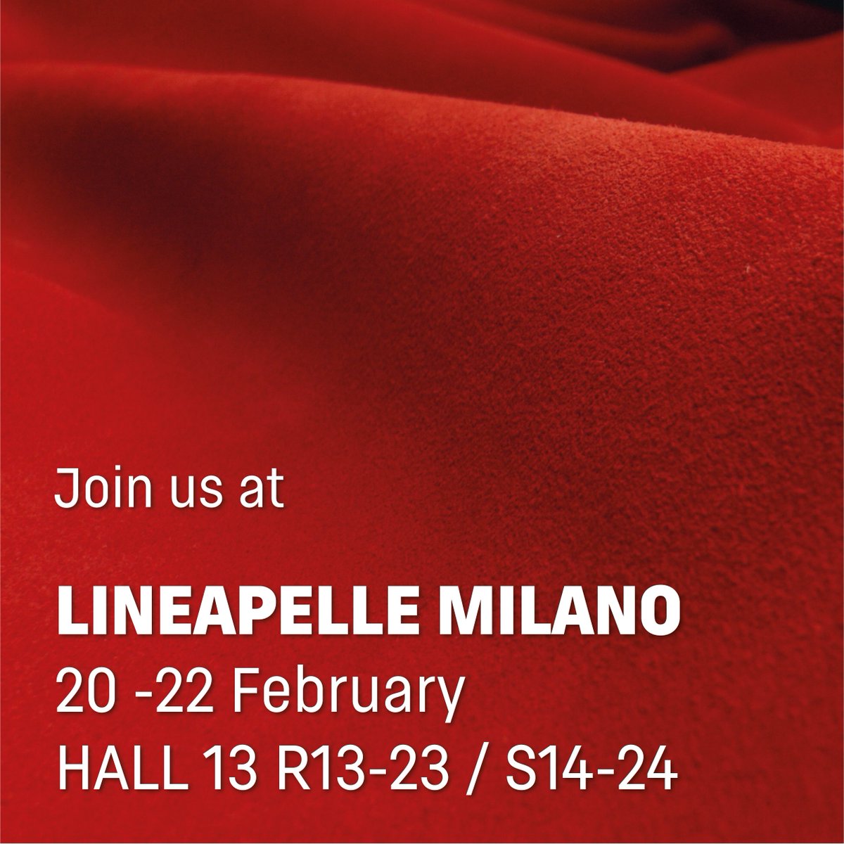 We are waiting for you from 20 to 22 February at Lineapelle Milano to introduce you to the new SS2025 collection of sophisticated and trendy nuances. 
Discover the latest Carbon Neutral proposals by Gruppo Mastrotto Express:  you will find us in Hall 13, Stand R13-23/S14-24!