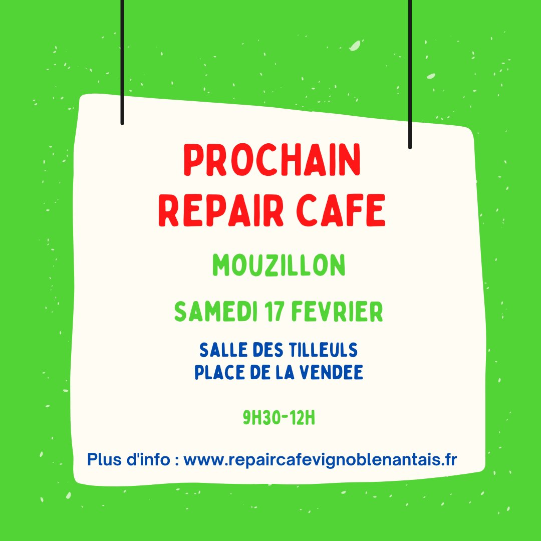 Repair Café du Vignoble nantais tweet media