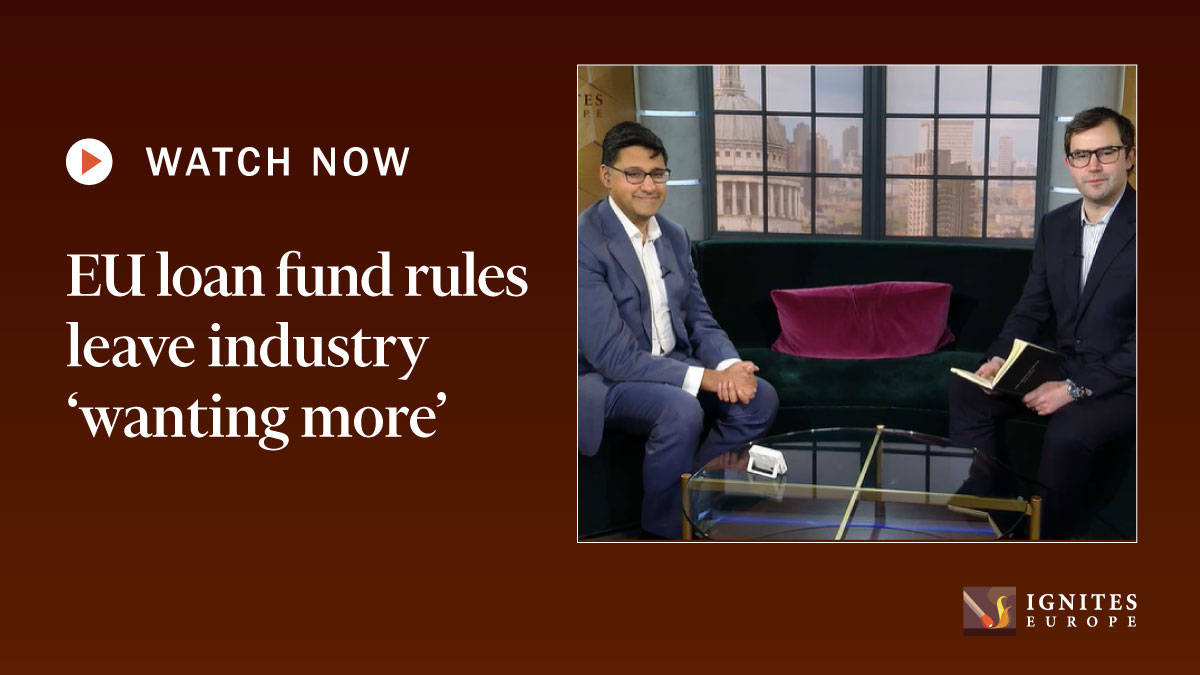 WATCH NOW: Rahul Manvatkar, partner at Linklaters, says new EU rules for loan origination funds undermine single market concept. Watch the full interview on Ignites Europe. ow.ly/YiN850QBcLx