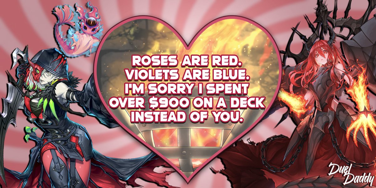 Happy Valentine's Day! 💕 

I went ahead and made a Valentine a lot of y'all can give to your significant other this year!