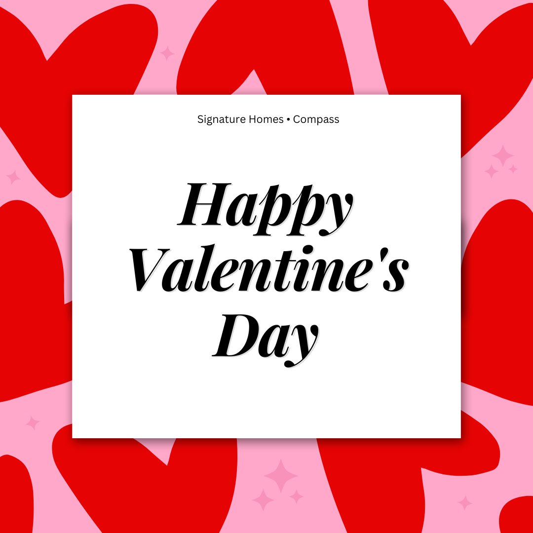 SigHomesCompass's tweet photo. Wishing you a day filled with love! Happy Valentine's Day! ❤️
🧭
🧭
🧭
#signaturehomescompass #compasschicago #realestate #valentinesday #happyvalentinesday #cupid #love #valentinesday2024 #hvd #val #lovemore #spreadlove #heart #xoxo https://t.co/KcmH4oTWbp