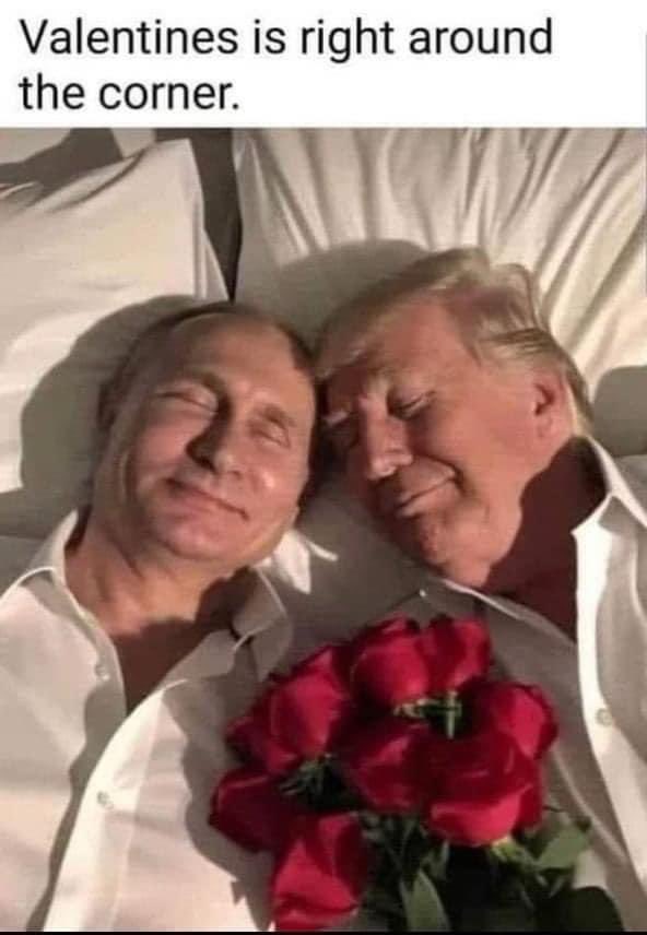 Happy Valentine’s day to Vlad &amp; Donny 💕  Love, War, Blood🩸 &amp; Orange Rouge Forever? 🥺