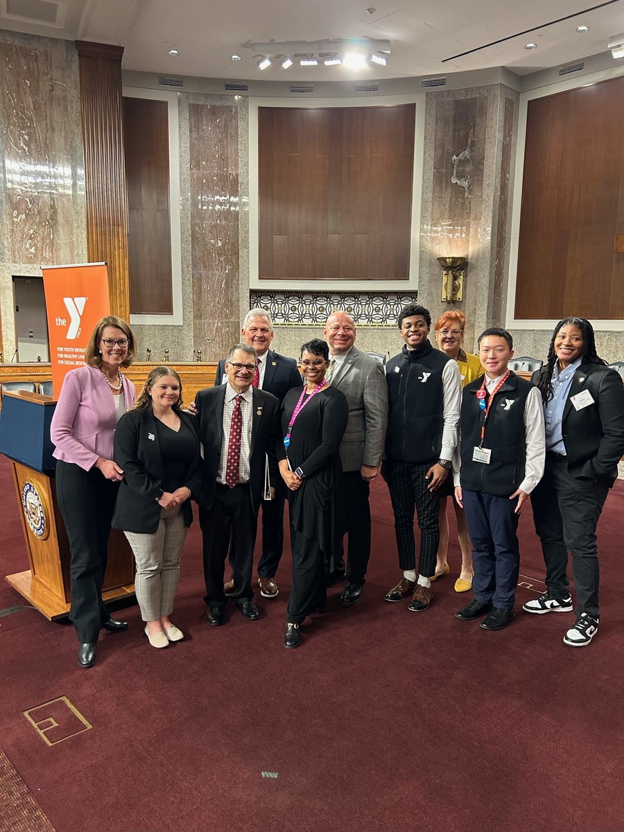 Honored to receive <a href="/ymca/">ymca</a> 's Congressional Champion Award.  YMCAs throughout the country work tirelessly to spark creativity, promote health and wellness initiatives, and emphasize the importance of lifelong learning. I'm so grateful for the positive impact our local Y's make!