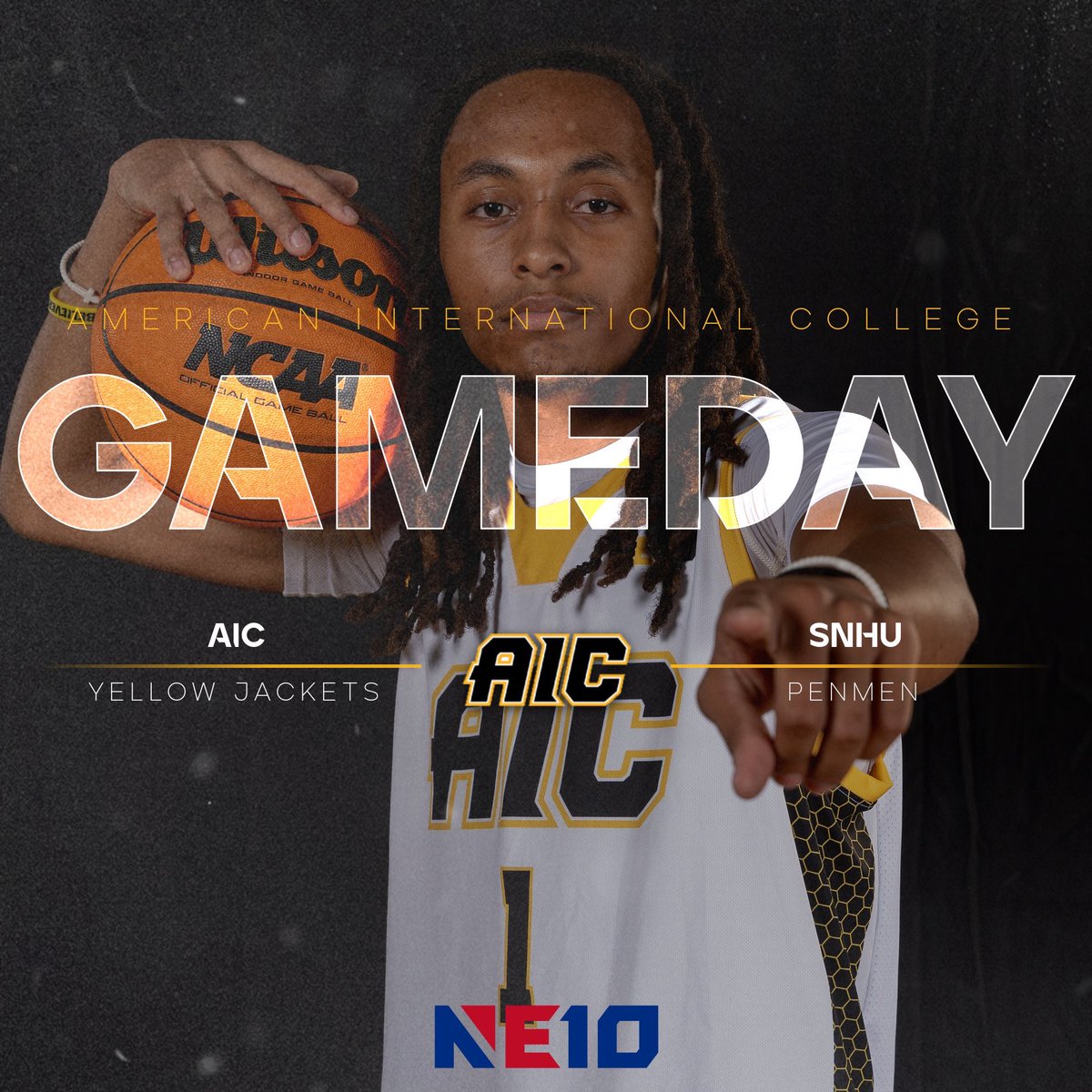 Home Game Day! Tip off at 7:30 pm| #PackTheHive #AICvs🌎