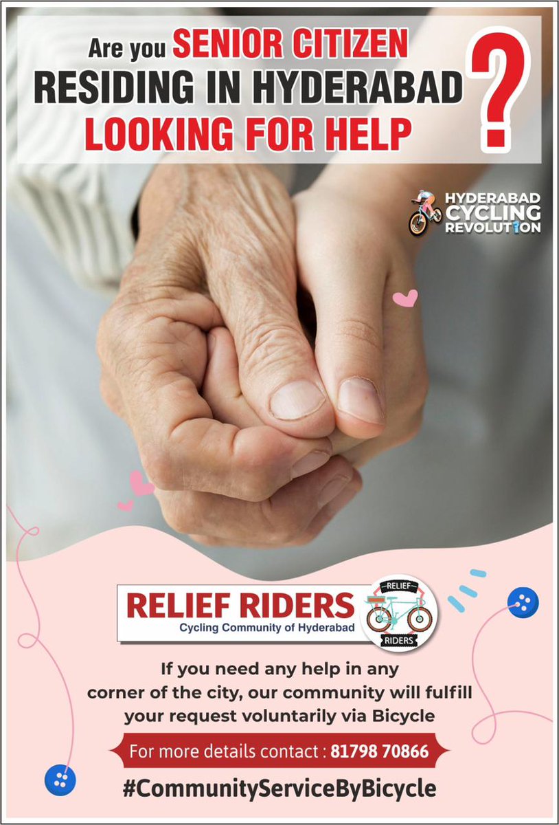 🇮🇳 Relief Riders Hyderabad #ReliefRiders tweet media