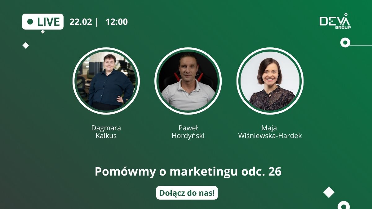 newspoint_pl's tweet photo. 22 lutego odbędzie się kolejny webinar z serii „Pomówmy o marketingu” organizowany przez DevaGroup. Tematy najbliższego spotkania będą szczególnie interesujące dla właścicieli biznesów internetowych. Newspoint jest partnerem eventu.  Zapraszamy do udziału. https://t.co/C6yG8c88gF https://t.co/Na4GjxdMCX