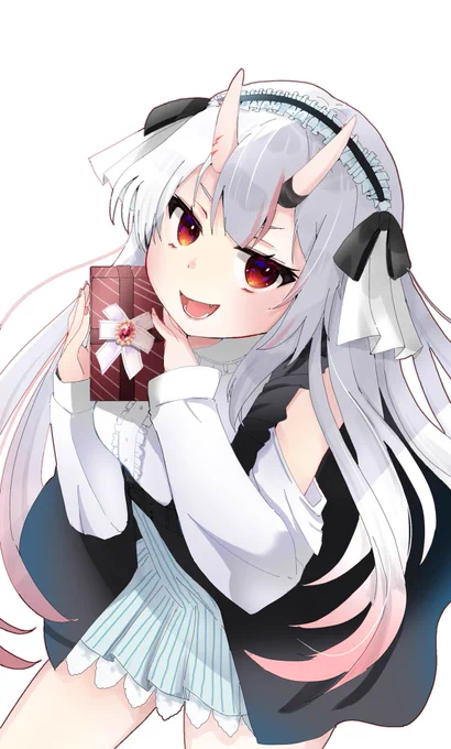 余のチョコ欲しい?#バレンタイン#百鬼絵巻 