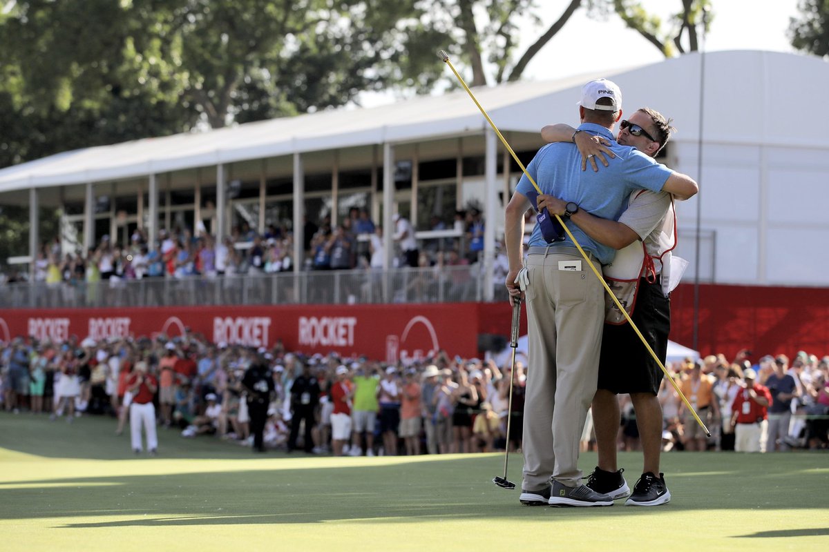 XOXO from the #RocketMortgageClassic.