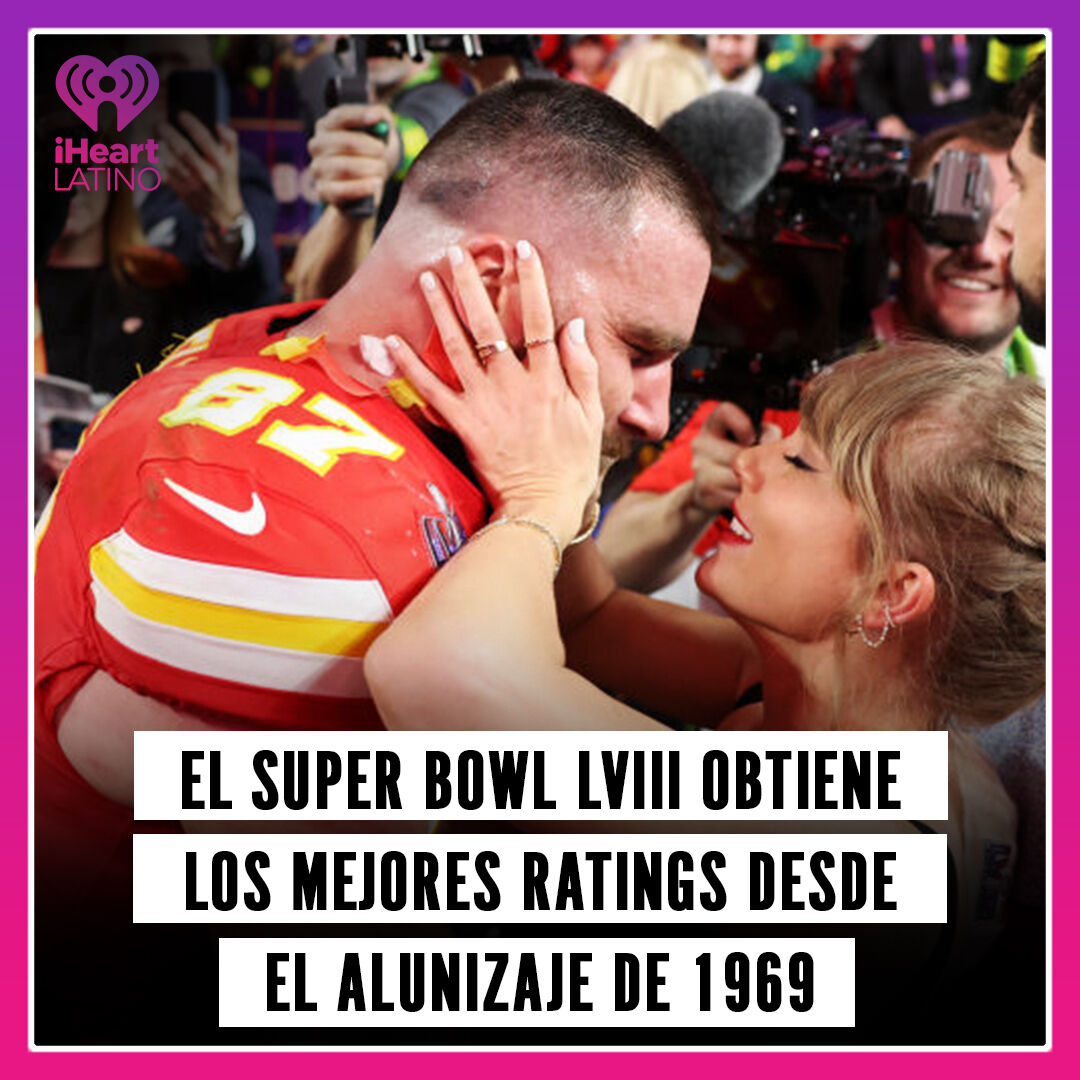 iHeartLatino's tweet image. 🏈 #SuperBowlLVII rompió récords 📈! ¿Influencia de Taylor Swift? 🎤 Quién sabe... Pero fue el 2do partido de campeonato con tiempo extra ⏱️. Los Kansas City Chiefs 🦅 vencieron a los San Francisco 49ers 🌉 25-22, atrayendo a un promedio de 120 millones de espectadores en CBS 📺.