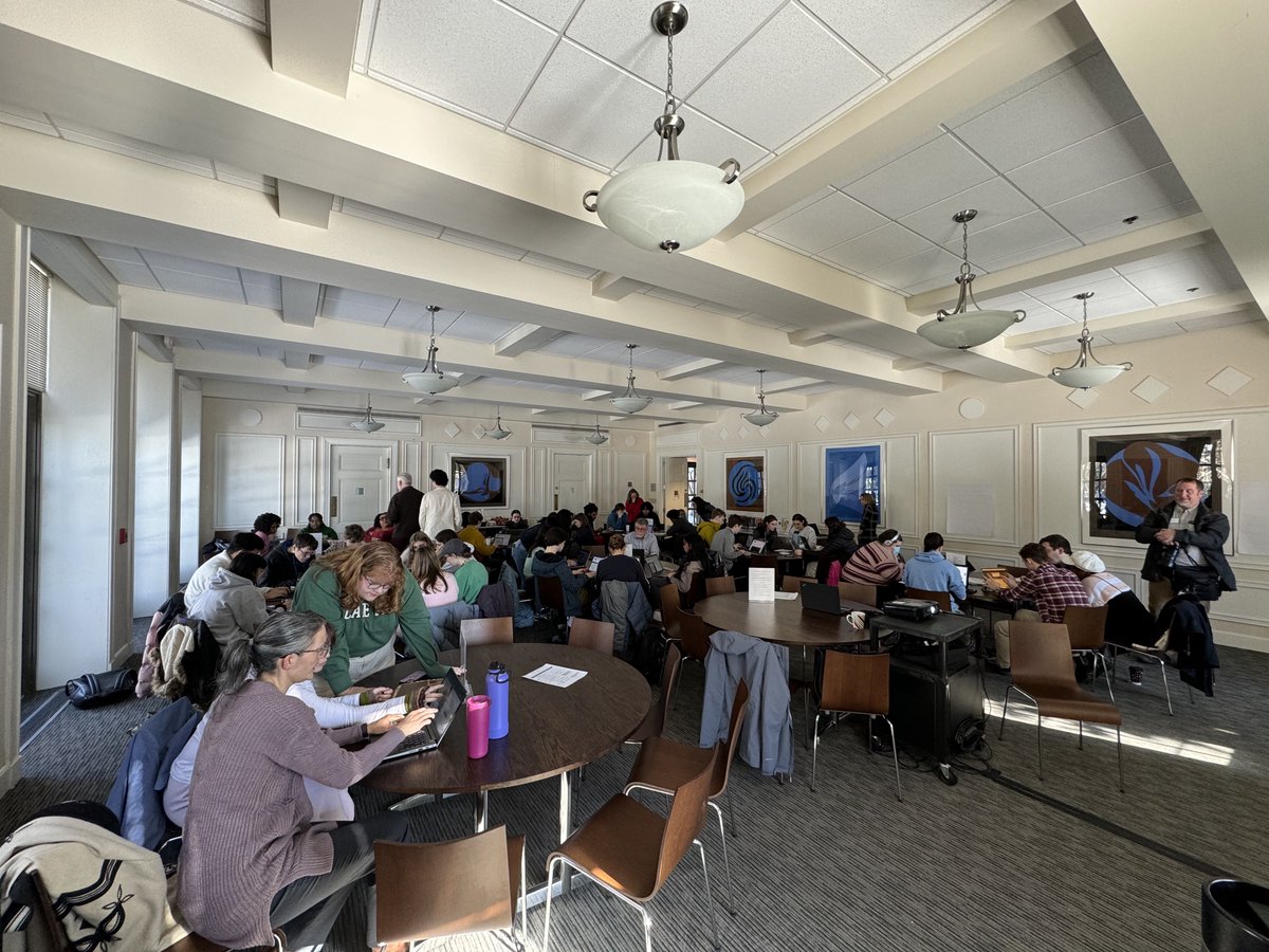 ConnColl DSCC (@conncolldscc) on Twitter photo Big turnout for #douglassday <a href="/ConnCollege/">Connecticut College</a>! <a href="/DouglassDayorg/">Douglass Day</a> #crowdsourcing #transcribeathon Big turnout for #douglassday <a href="/ConnCollege/">Connecticut College</a>! <a href="/DouglassDayorg/">Douglass Day</a> #crowdsourcing #transcribeathon