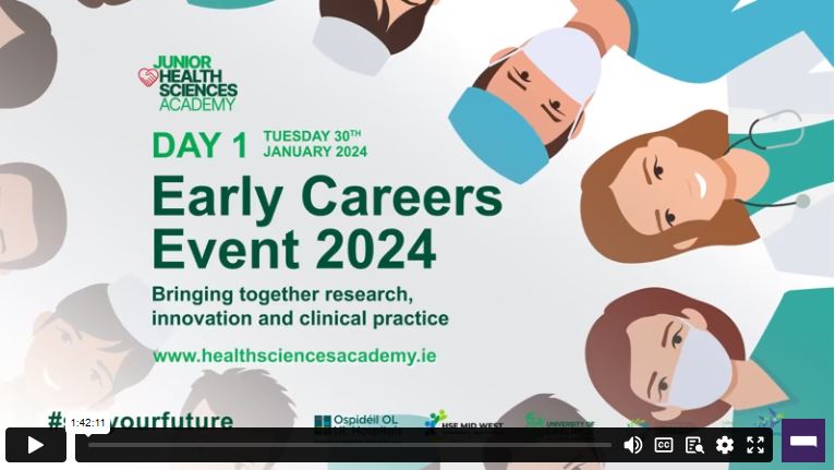 Check out the Early Careers Event, Days 1 - 3 video recordings on shorturl.at/artuF #seeyourfuture @UL @ULHospitals @MedicineAtUL @AlliedHealthUL @CommHealthMW @ParaStudiesUL @EHSFacultyAtUL