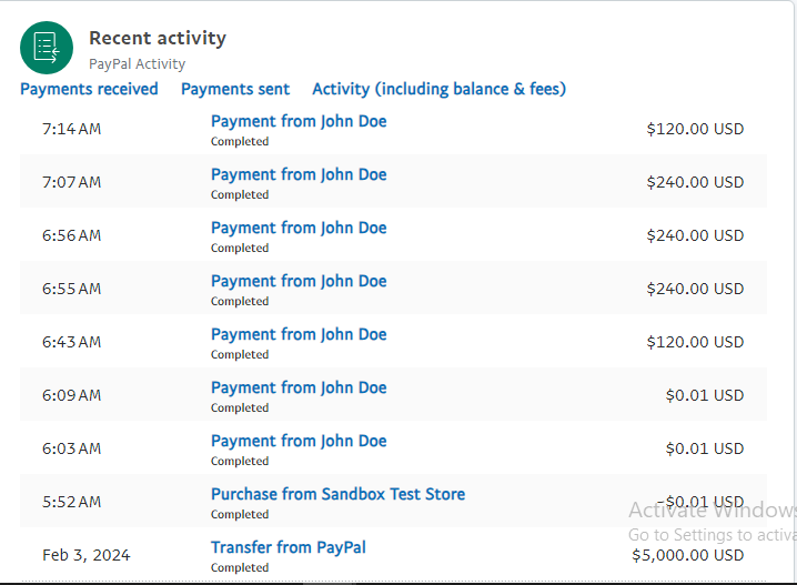 Ndigitals001's tweet photo. Did my Val with paypal API😂. 
I learnt how to setup Paypal for payment on the client and server side. I used it to connect to  an ecommerce site. Will be sharing that one soon.
Use the test API balance hold body for now😂

#buildinpublic #paypalAPI #HappyValentinesDay https://t.co/srrxirX3kN