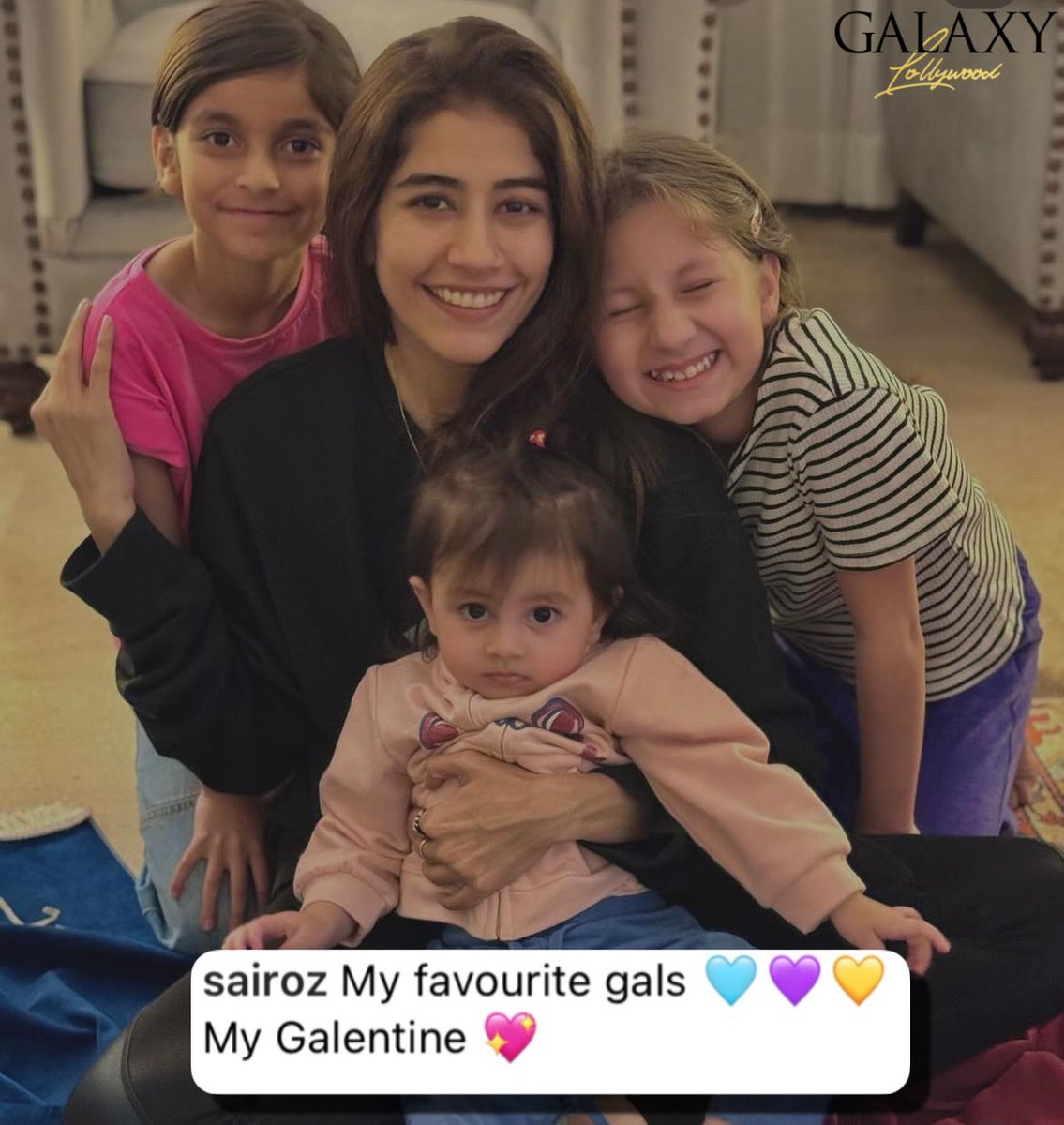 The sweetest galentines post we've seen all day ft. our lovely girlies! 😍💕 #SyraYousuf #NoorehShahroz #SyedaZahra