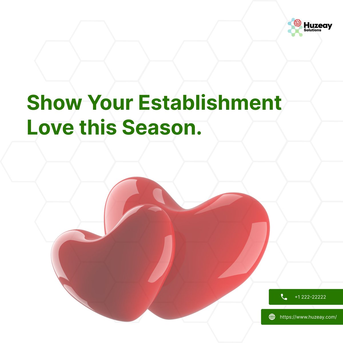 HuzeaySolutionz's tweet photo. Spread the Love with Huzeay Solutions! Happy Valentine's Day!  #ValentinesDay #HuzeaySolutions https://t.co/ApMlOe3MGt