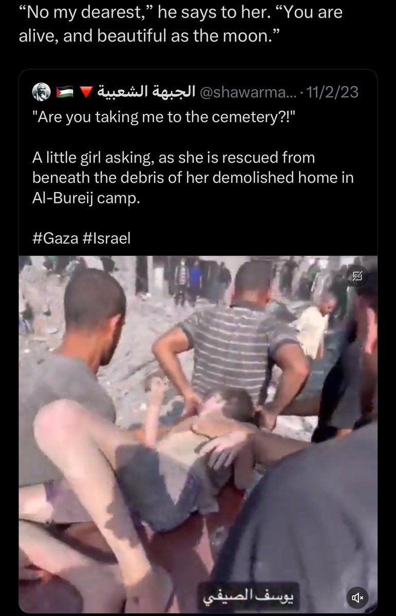 When I think of Gaza, I think about love