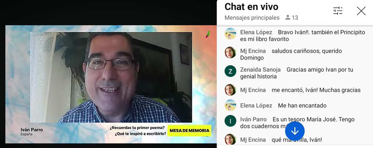 IvanParro1's tweet photo. Ayer reflexioné sobre mis primeros poemas escritos con 13-14 años en el festival @feipoll 
Recibí muy amables comentarios de colegas poetas que siempre son de agradecer y un acicate para seguir creando y componiendo porque la poesía es vida y no entiendo la vida sin poesía. https://t.co/j3zsPUNQH6