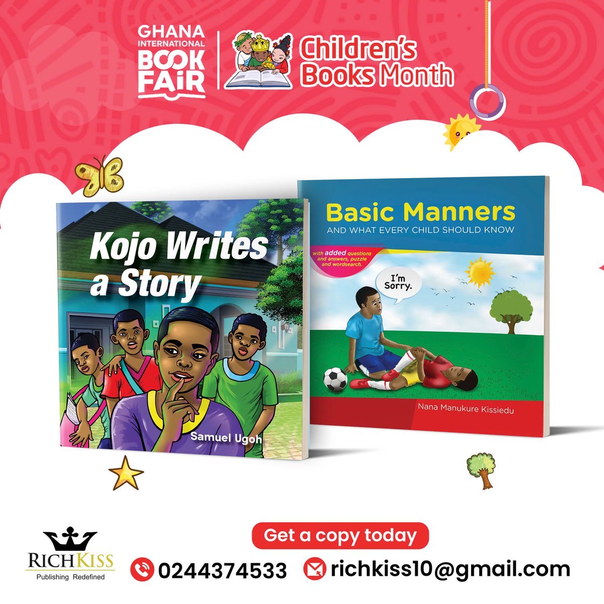 Who is your kid's book pal?
✨ Book Pal written by Nana Manukure Kissiedu ✨
Excourage children to have book pals and see the magic of reading through their eyes! 🌍📖
#GhanaianChildrensBooks #TalesFromGhana #ghana #ghanaianbooks #bookfairinghana #bookfairingh #gibf24