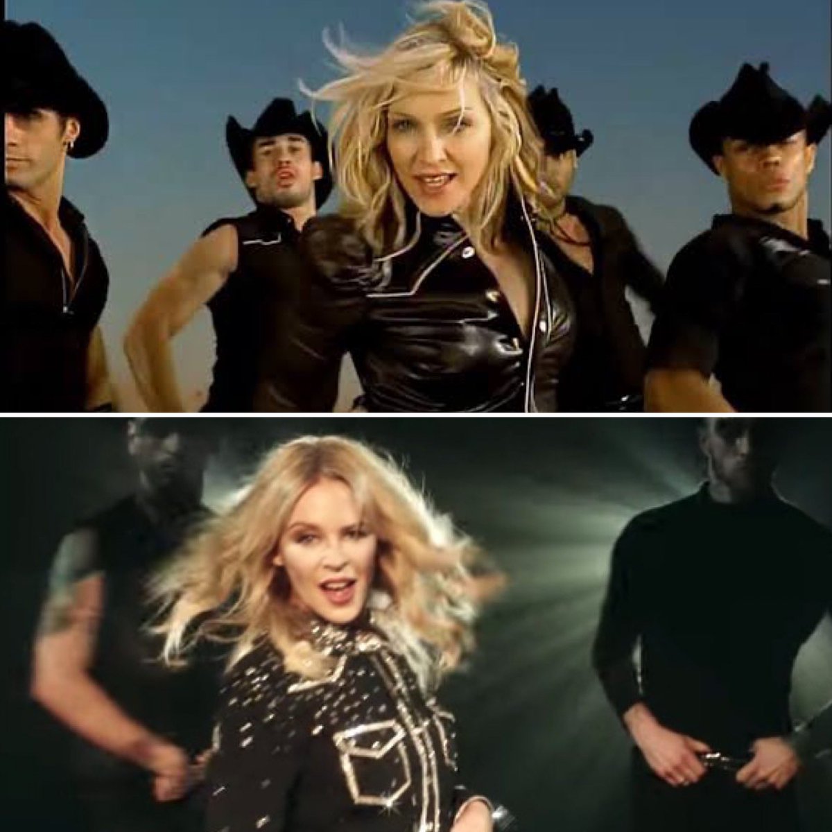 Assafo77's tweet photo. Madonna &amp; Kylie watching Beyoncé’s new era…  
#BEYONCEISCOUNTRY https://t.co/qSwzPmigSp