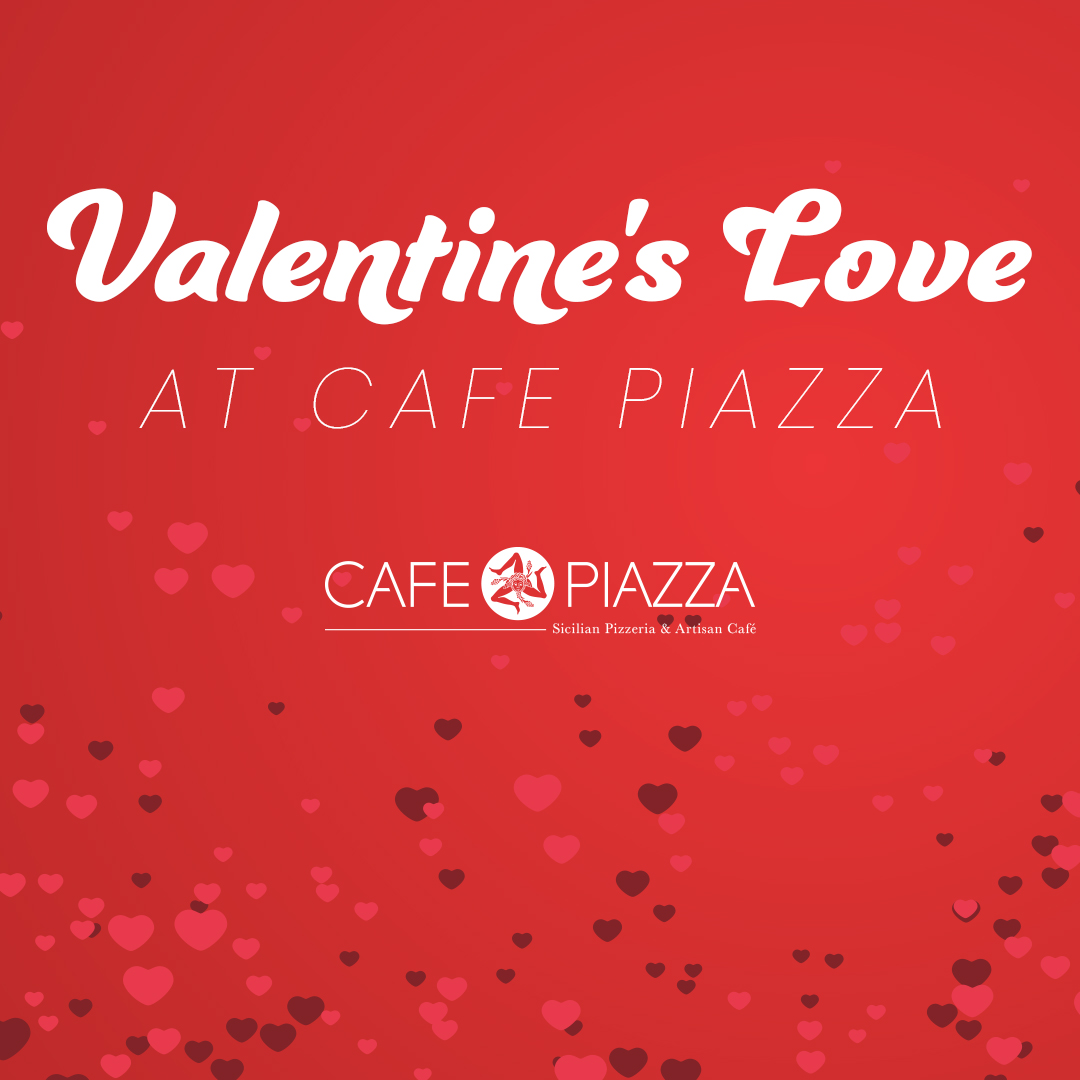 Planning a romantic date? Treat your special someone to a Valentine's Day celebration at Cafe Piazza! Indulge in a meal made with love, adding a touch of Italian romance to your day. 

#ValentinesAtCafePiazza #LoveAndItalianEats
