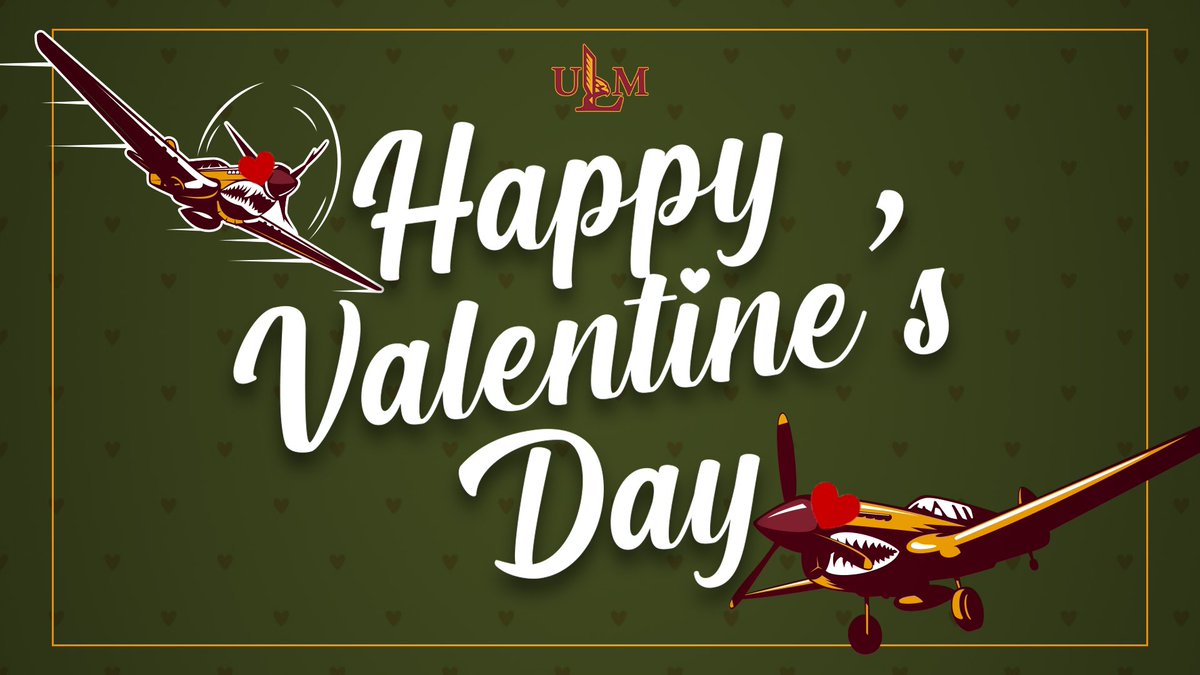 Happy Valentine’s Day, Warhawks! ❤️💛