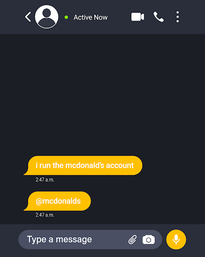 McDonalds's tweet photo. would this work on you? https://t.co/Z9En8ksc57
